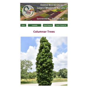 Link to email for columnar trees we carry